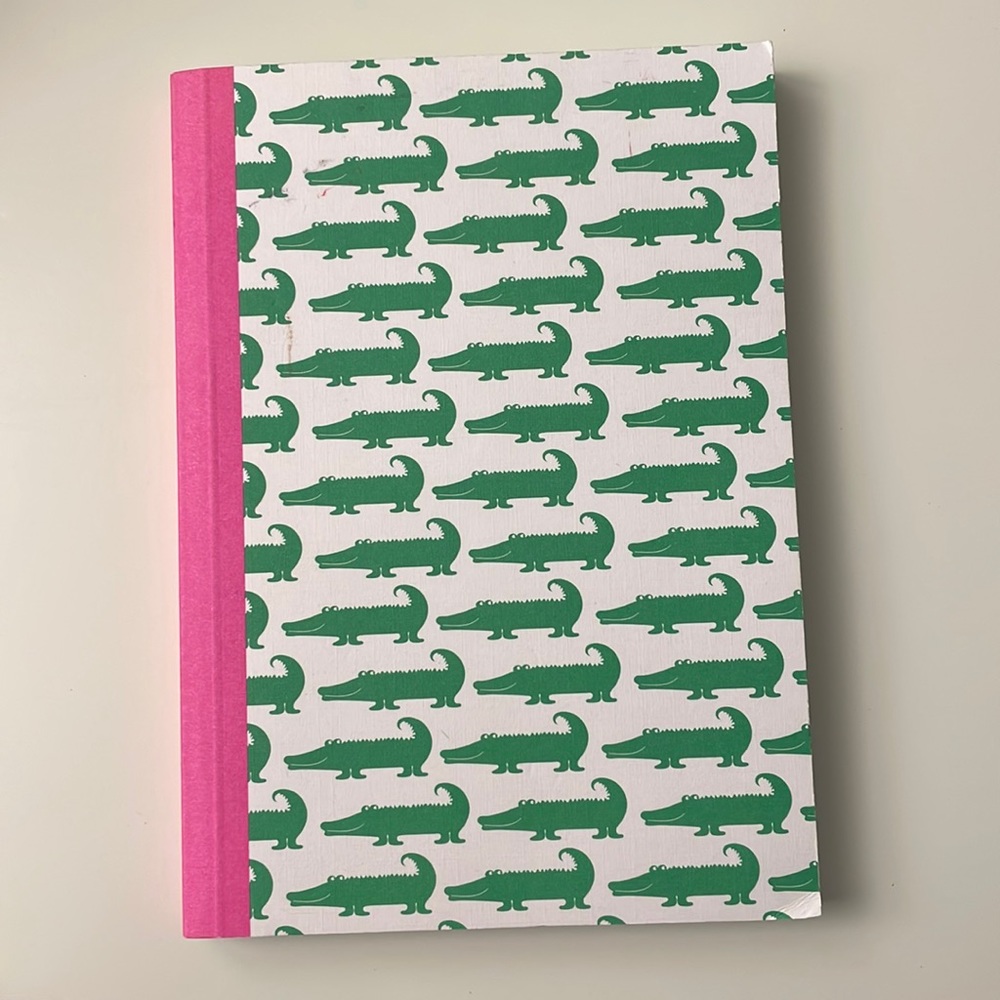 Alligator notebook